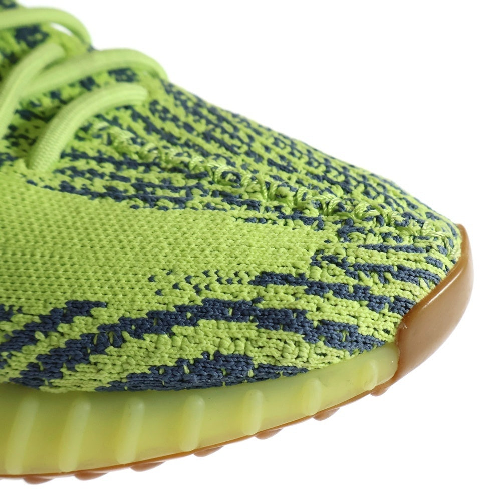 adidas(アディダス) YEEZY BOOST 350 V2 SEMIFROZEN B37572 イージーブースト セミフローズン ローカットスニーカー イエロー US9.5/27.5cm