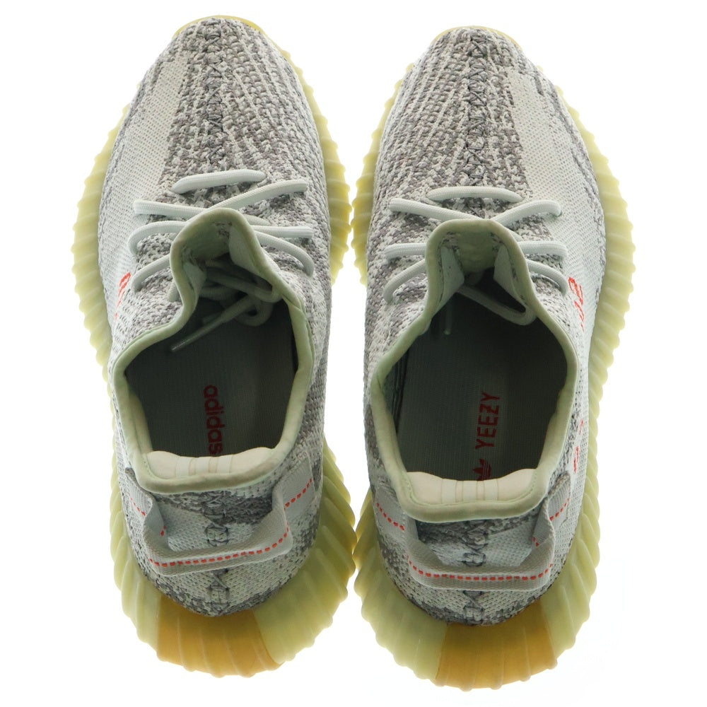 adidas(アディダス) YEEZY BOOST 350 V2 BLUE TINT B37571 イージーブースト ブルーティント ローカットスニーカー ホワイト US8.5/26.5cm