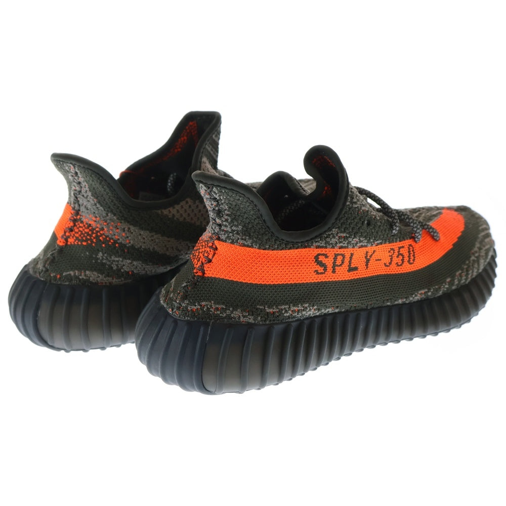 adidas(アディダス) YEEZY BOOST 350 V2 CABON BELUGA HQ7045 イージーブースト カーボンベルーガ ローカットスニーカー グレー/オレンジ US8.5/26.5cm