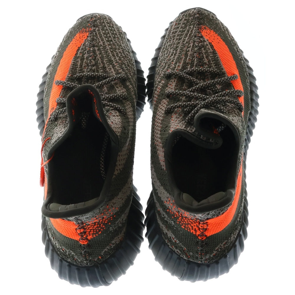 adidas(アディダス) YEEZY BOOST 350 V2 CABON BELUGA HQ7045 イージーブースト カーボンベルーガ ローカットスニーカー グレー/オレンジ US8.5/26.5cm
