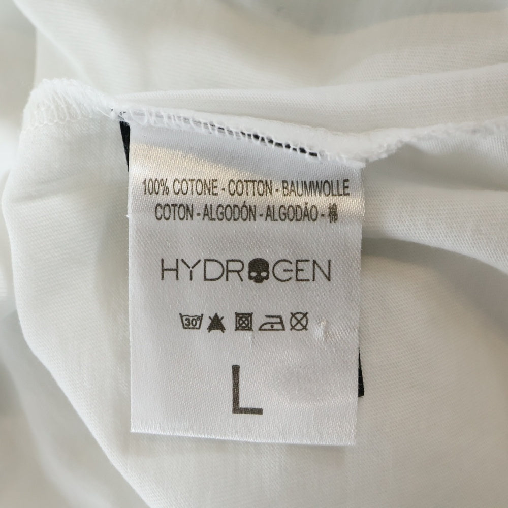 HYDROGEN(ハイドロゲン) メキシカンスカルパッチ半袖Tシャツ ホワイト