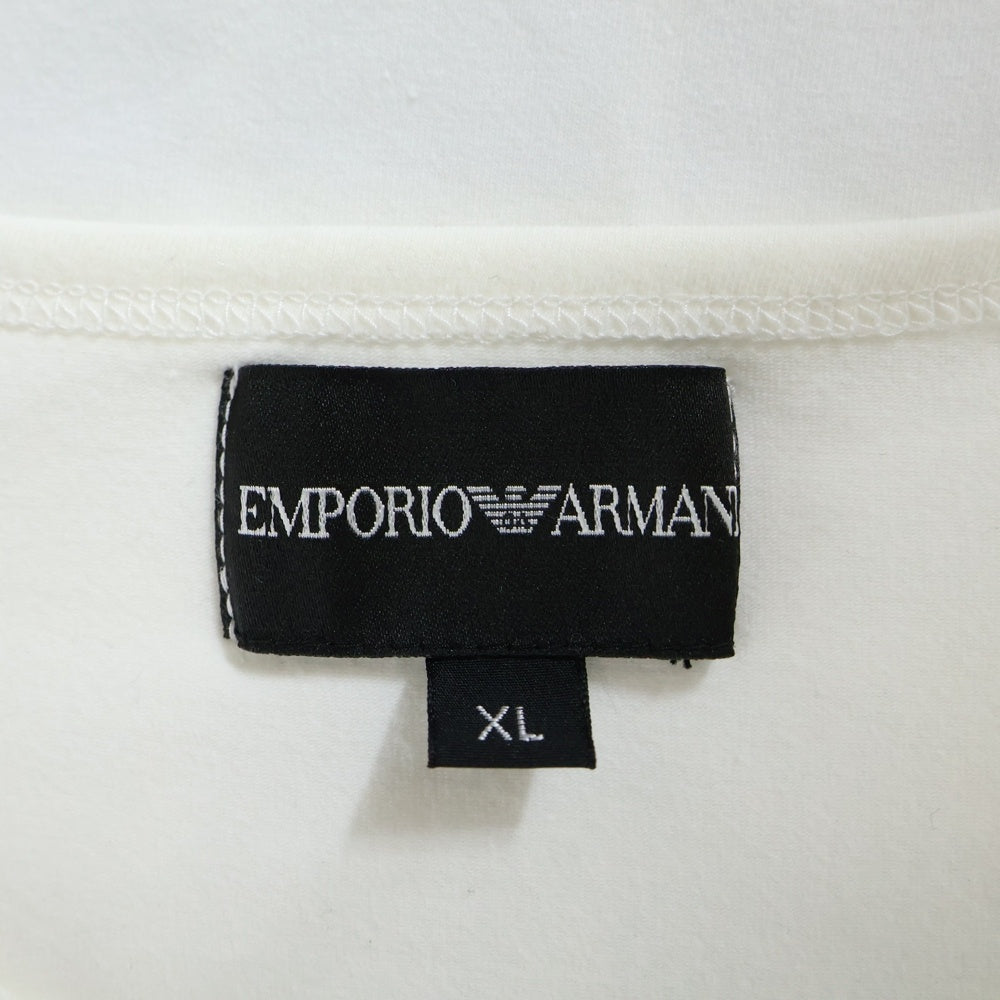EMPORIO ARMANI(エンポリオアルマーニ) チャリティープリント半袖Tシャツ ホワイト