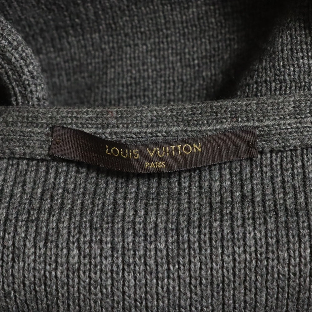 LOUIS VUITTON(ルイヴィトン) クルーネックニットセーター グレー