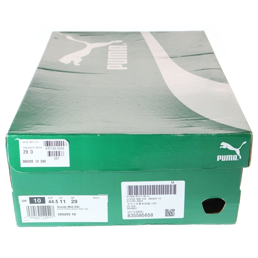 PUMA(プーマ) SUEDE MID XXI スウェード ローカットスニーカー US11/29.0cm ブラック