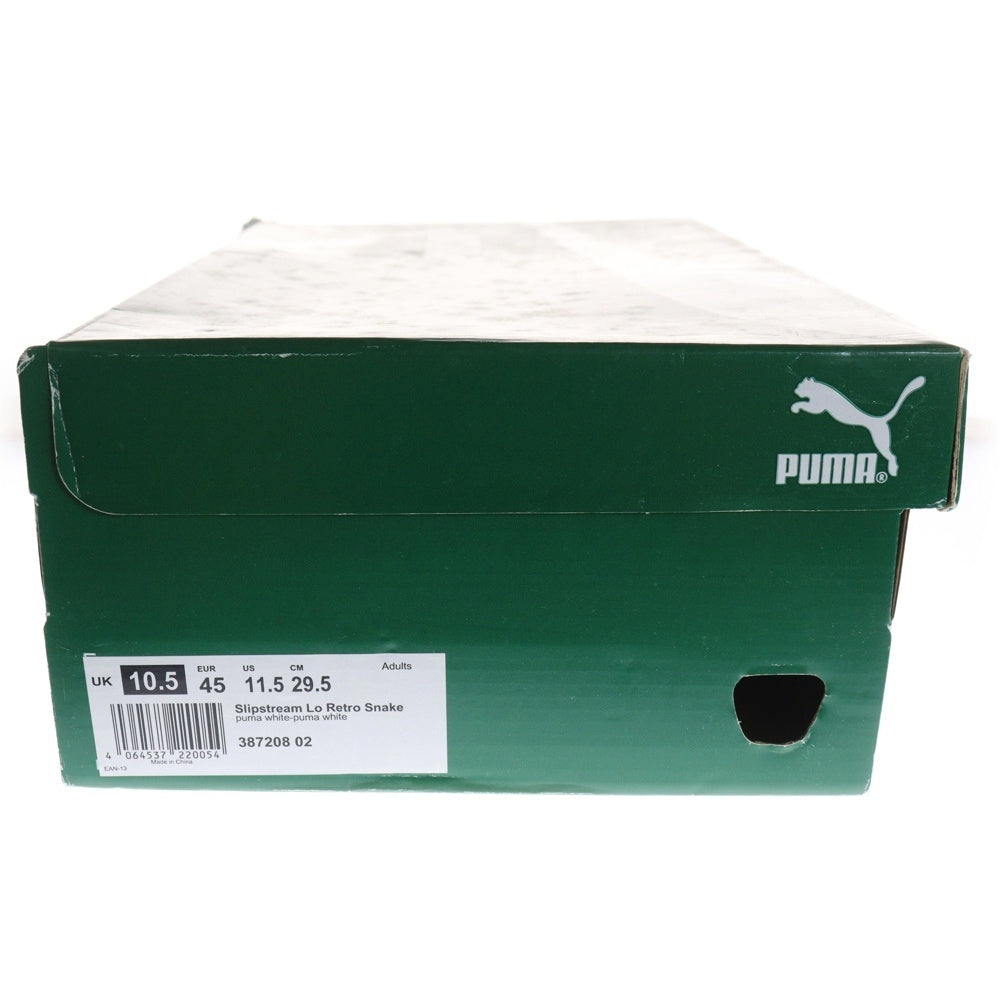 PUMA(プーマ) SLIPSTREAM RETRO SNAKE スリップストリーム レトロ スネーク ローカットスニーカー US11.5/29.5cm ホワイト