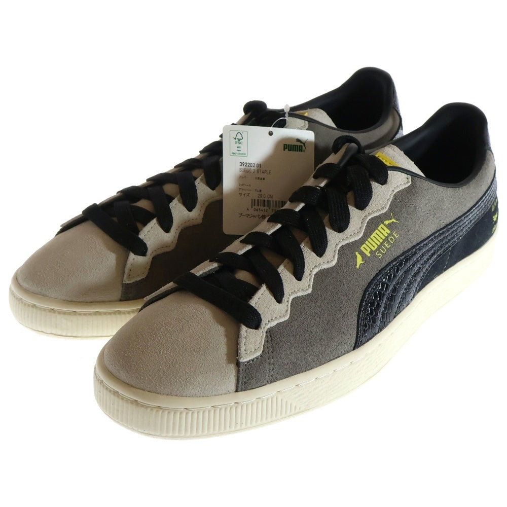 PUMA(プーマ) ×STANPLE SUEDE 392202-01 ×ステイプル スウェード ローカットスニーカー US11/29.0cm ブラック