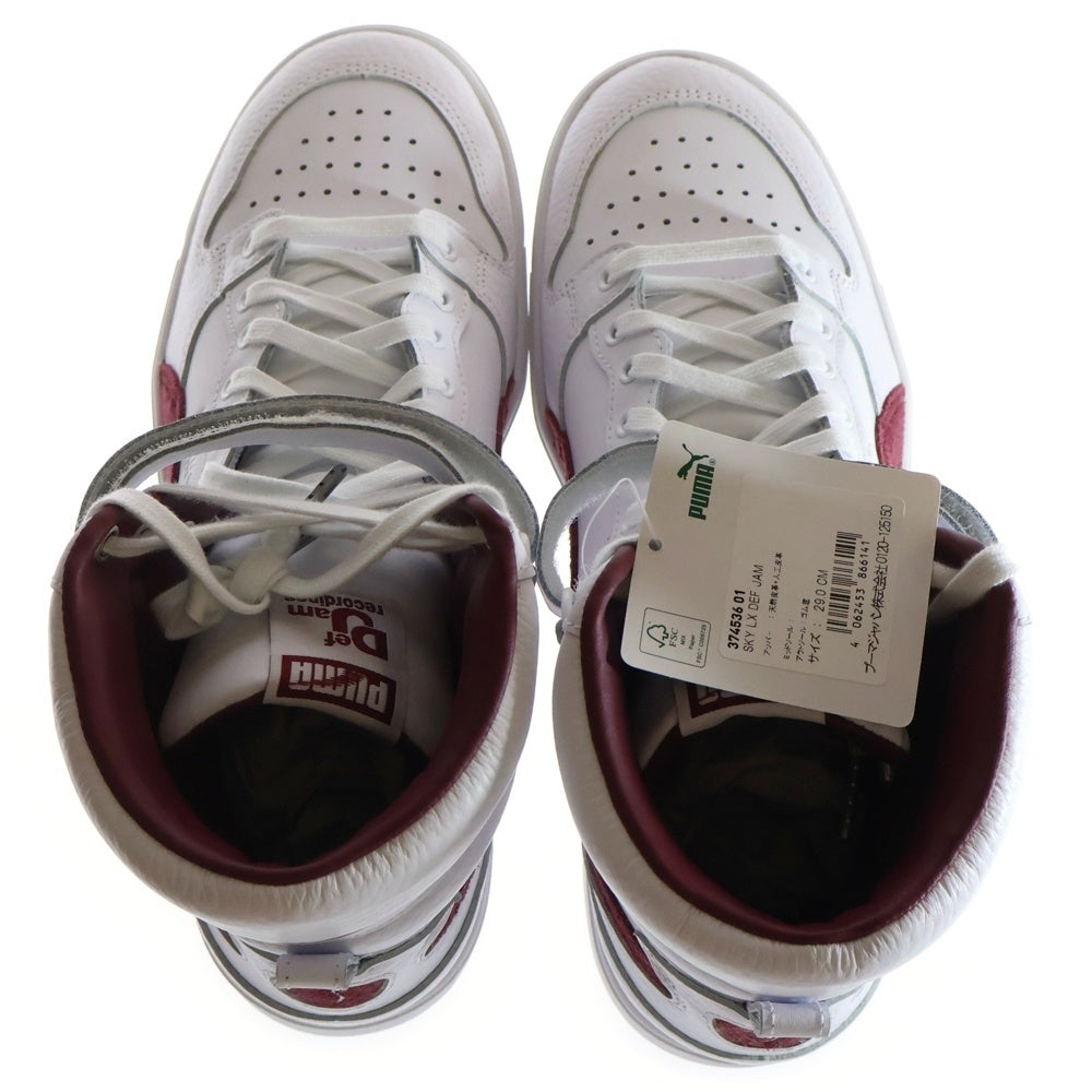 PUMA(プーマ) ×DEF JAM SKY LX 374536-01 デフジャム スカイ ハイカットスニーカー シューズ US11/29.0cm ホワイト