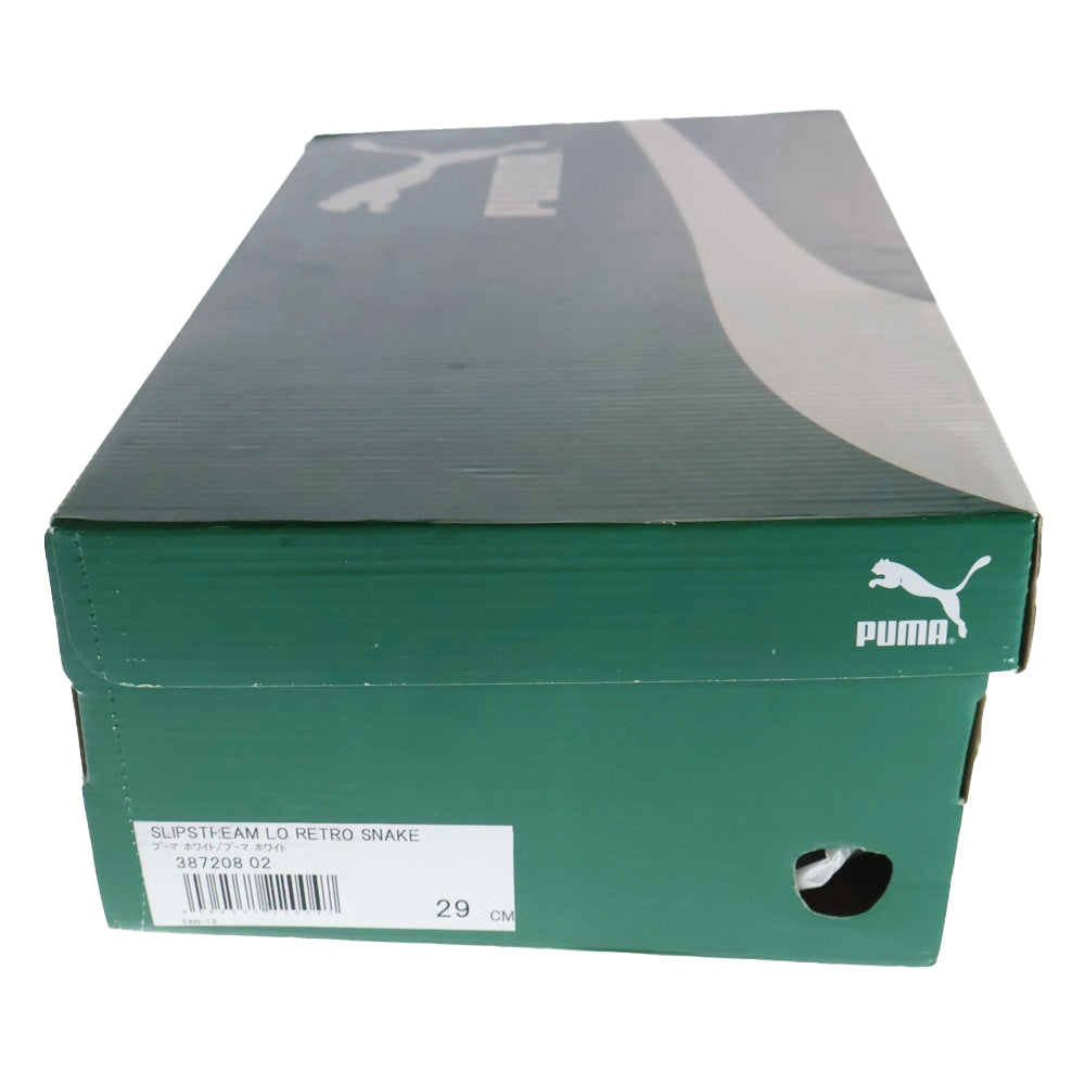 PUMA(プーマ) SLIPSTREAM LO RETRO SNAKE 387208-02 スリップストリーム スネーク ローカットスニーカー US11/29.0cm ホワイト