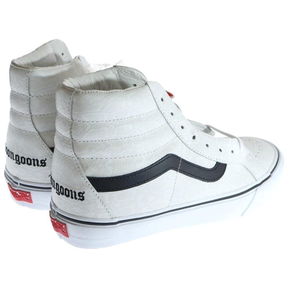 VANS(ヴァンズ) ×NOON GOONS Sk8-Hi Reissue VN0A4BVH616 ×ヌーングッズ ローカットスニーカー US11/29.0cm ホワイト