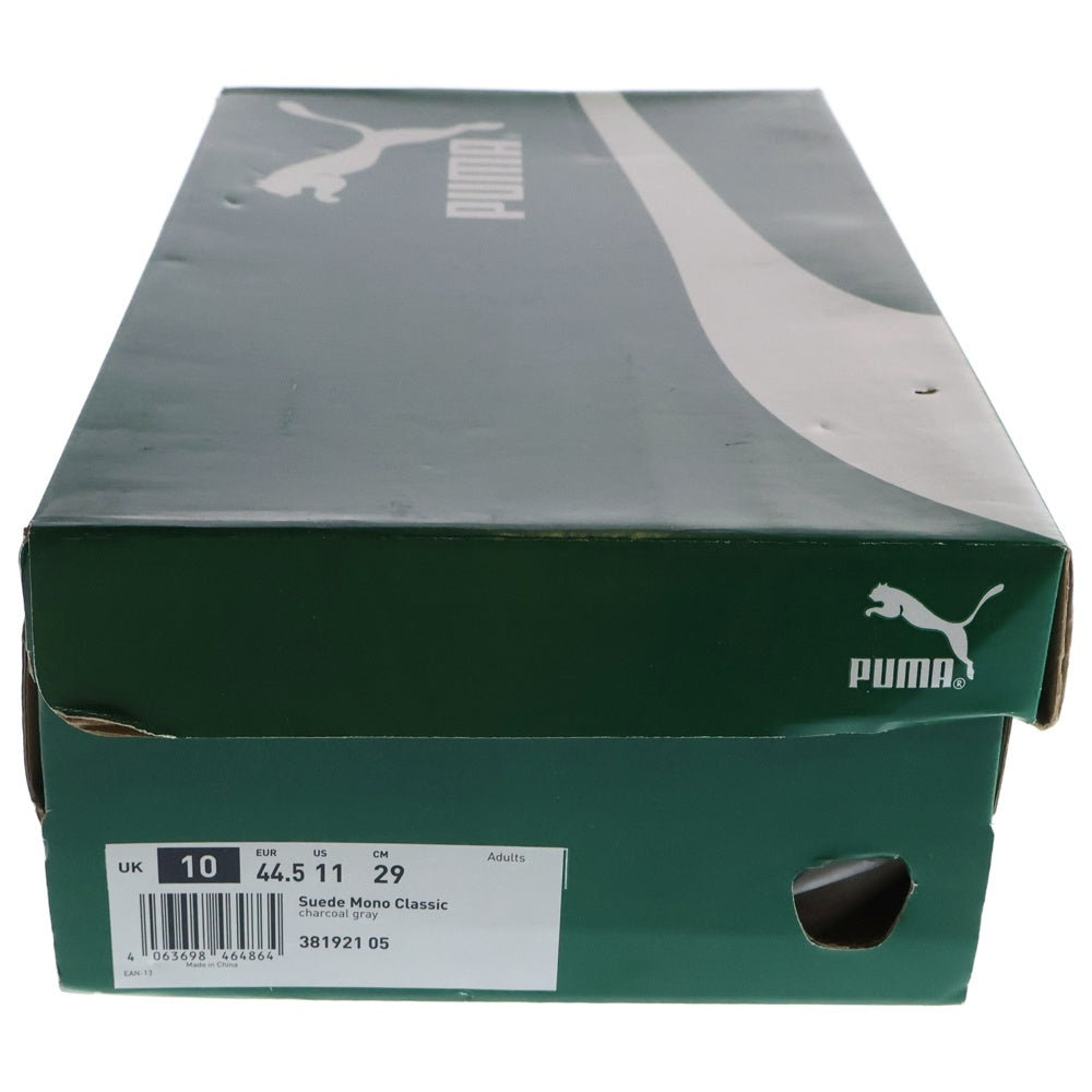 PUMA(プーマ) SUEDE MONO CLASSIC 381921-05 スウェードモノ クラシック ローカットスニーカー US11/29.0cm グレー