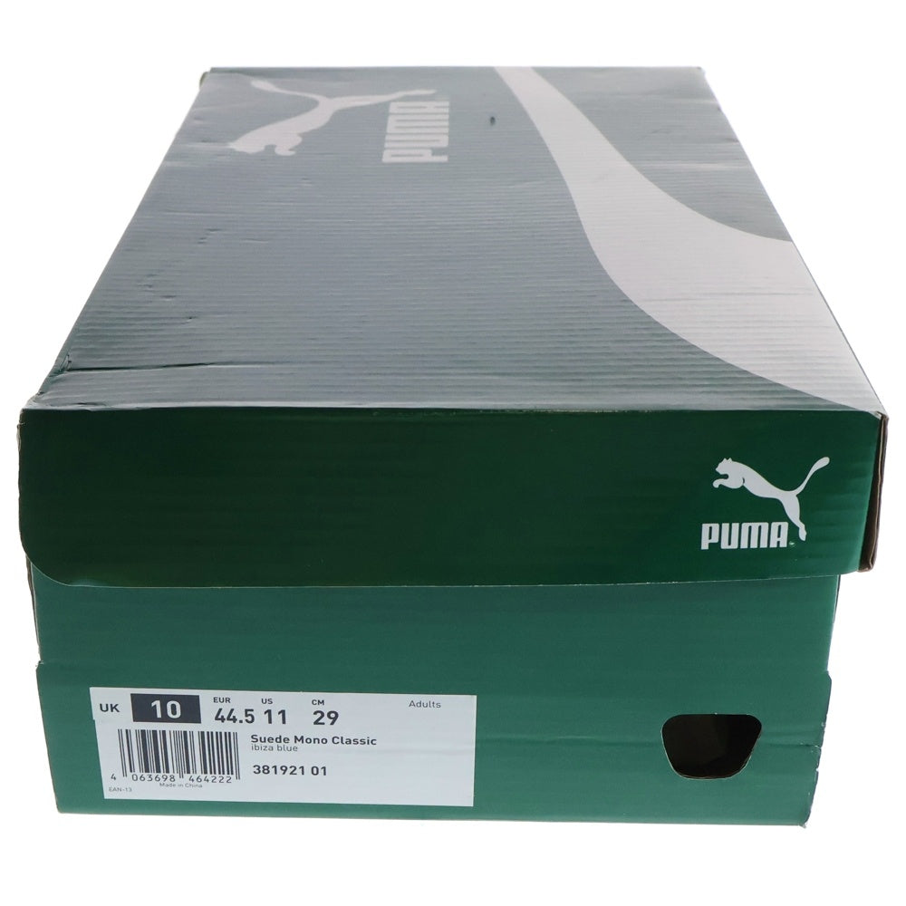 PUMA(プーマ) SUEDE MONO CLASSIC 381921-01 スウェード クラシック ローカットスニーカー US11/29.0cm ブルー