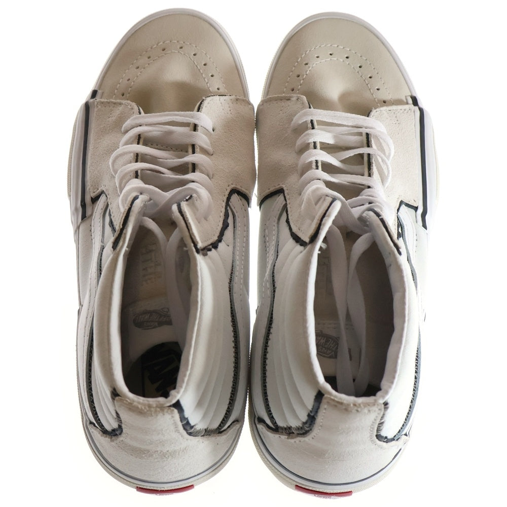 VANS(ヴァンズ) Sk8-Hi RECONST VN0005UKW00 ハイカットスニーカー US11/29.0cm ホワイト