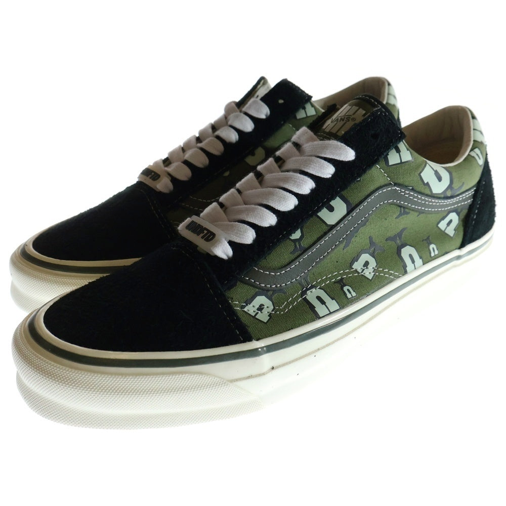 VANS(ヴァンズ) ×UNDEFEATED Old School VN0A4P3XGRN ×アンディフィーテッド オールドスクール ローカットスニーカー US11/29.0cm グリーン
