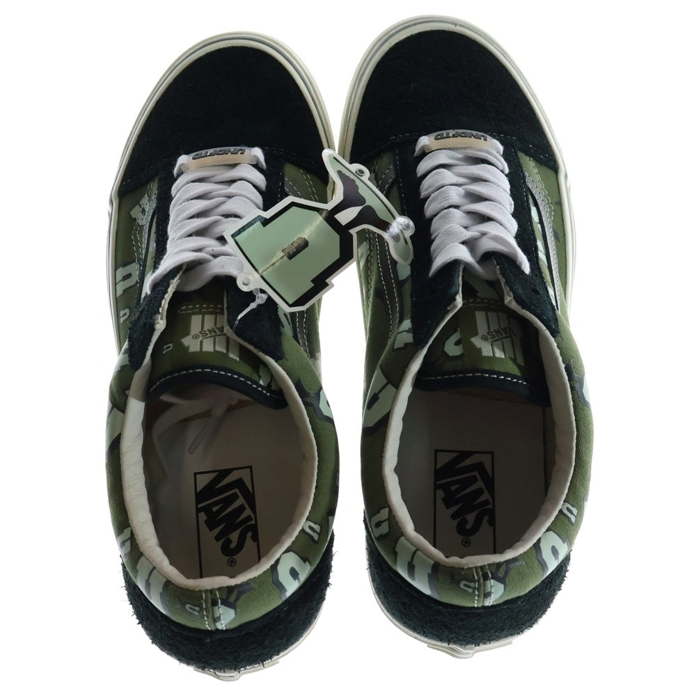VANS(ヴァンズ) ×UNDEFEATED Old School VN0A4P3XGRN ×アンディフィーテッド オールドスクール ローカットスニーカー US11/29.0cm グリーン
