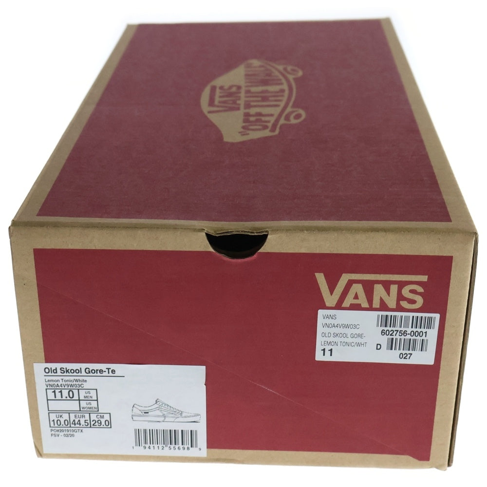 VANS(ヴァンズ) Old SKool GORE-TEX VN0A4V9W03C オールドスクール ローカットスニーカー US11/29.0cm イエロー