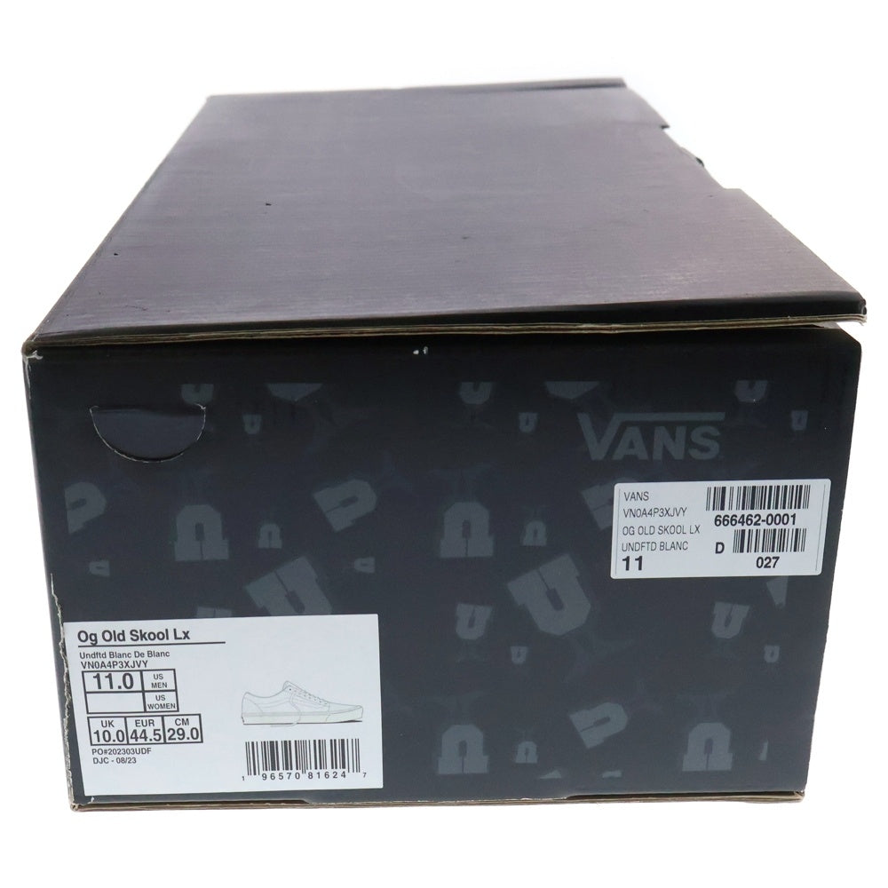 VANS(ヴァンズ) ×UNDEFEATED Old School VN0A4P3XJVY ×アンディフィーテッド オールドスクール ローカットスニーカー US11/29.0cm ホワイト