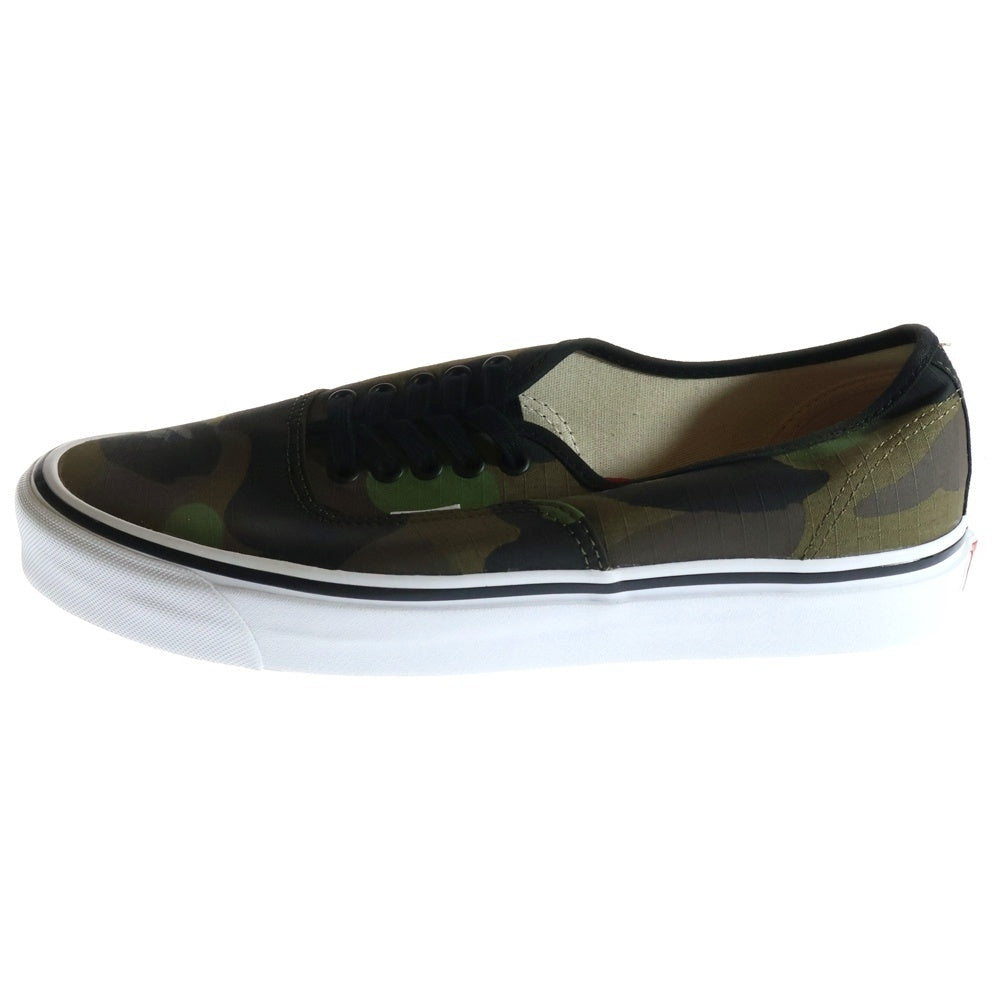 VANS(ヴァンズ) ×A BATHING APE AUTHENTIC ×アベイシングエイプ オーセンティック VN0A38EN7BC ローカットスニーカー US11/29.0cm グリーン