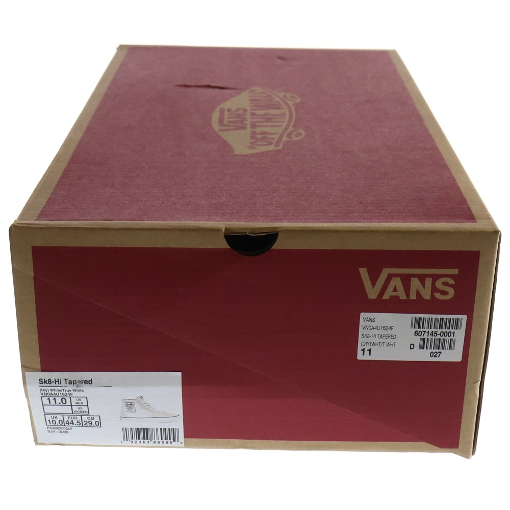 VANS(ヴァンズ) Sk-8-Hi Tapered VN0A4U1624F ハイカットスニーカー US11/29.0cm ホワイト