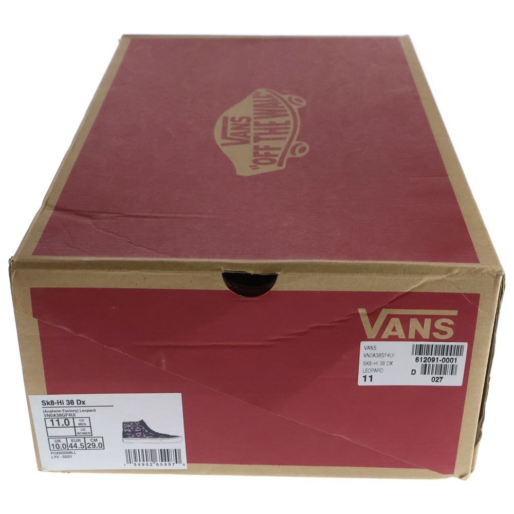 VANS(ヴァンズ) Sk8-Hi VN0A38GF4UI ハイカットスニーカー US11/29.0cm マルチ
