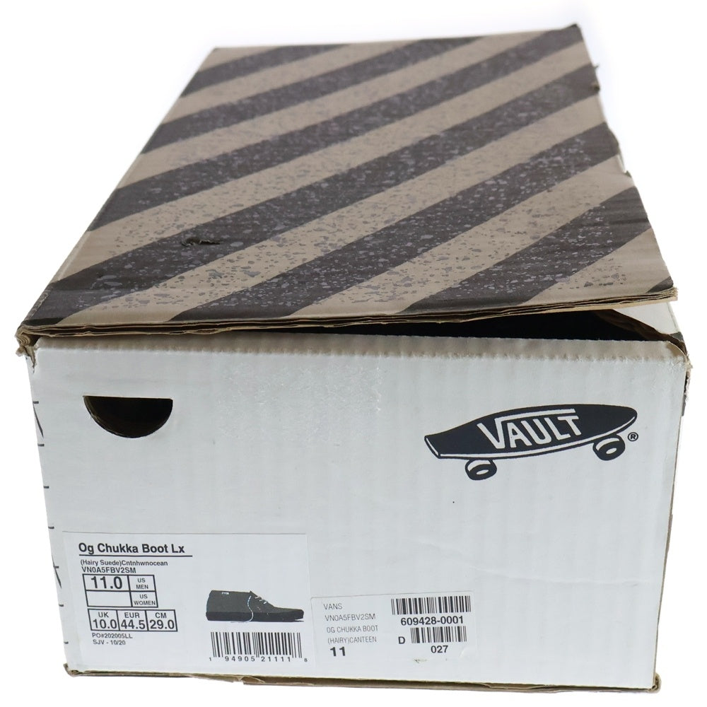 VANS(ヴァンズ) Chukka VN0A5FBV2SM ハイカットスニーカー US11/29.0cm カーキ