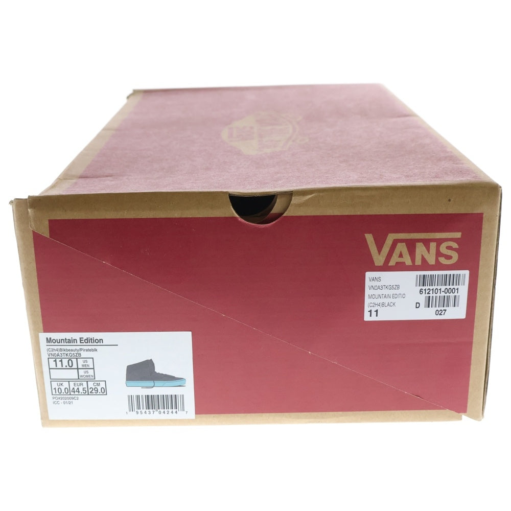 VANS(ヴァンズ) Mountain VN0A3TKG5ZB ハイカットスニーカー US11/29.0cm ブラック