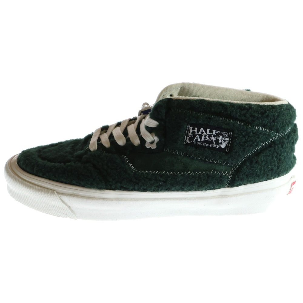 VANS(ヴァンズ) Half Cab 33 Dx Sandy Liang ハーフキャブ サンディー・リアング ミッドカットスニーカー VN0A5KX6YRB US11/29.0cm グリーン