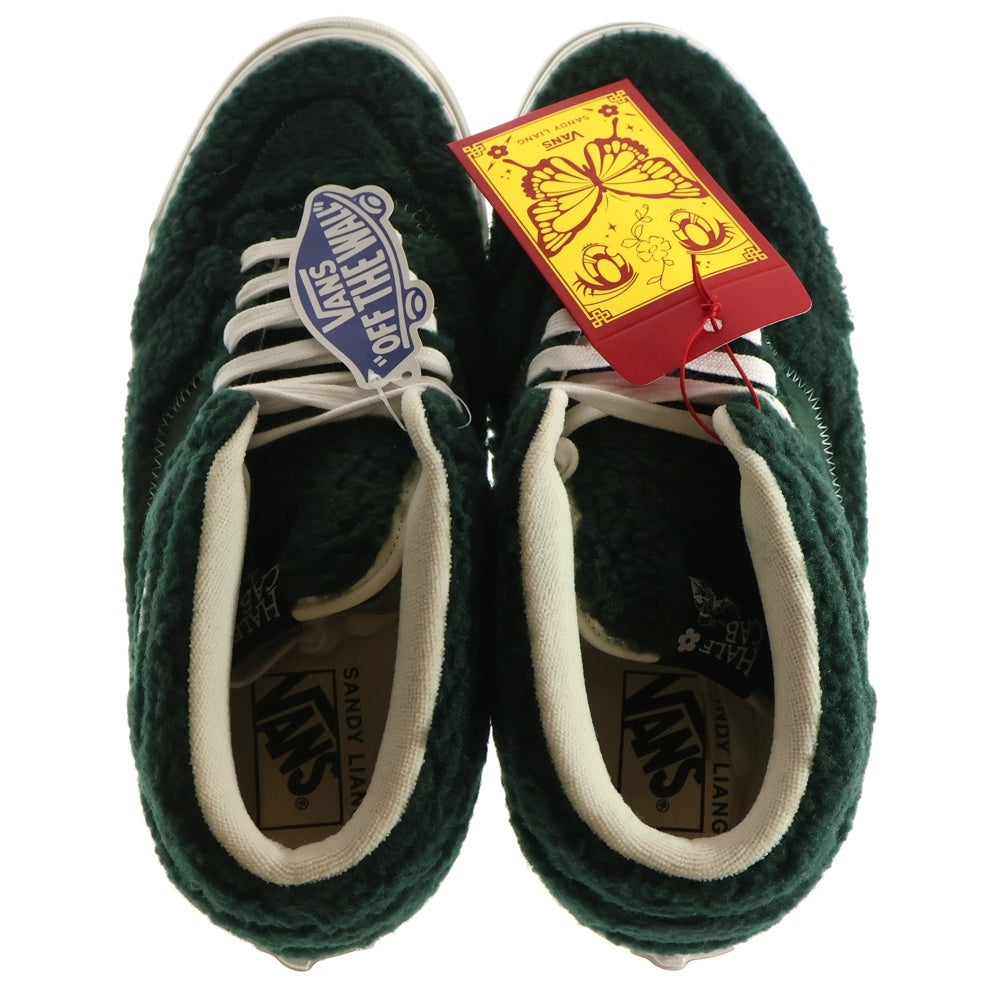 VANS(ヴァンズ) Half Cab 33 Dx Sandy Liang ハーフキャブ サンディー・リアング ミッドカットスニーカー VN0A5KX6YRB US11/29.0cm グリーン