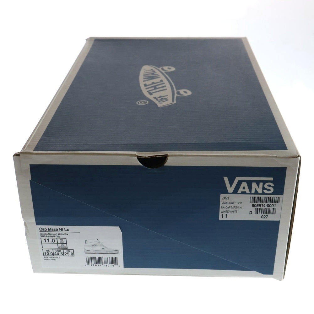 VANS(ヴァンズ) Cap Mash VN0A4UWP1VM カット&ペースト マッシュ ハイカットスニーカー US11/29.0cm ホワイト
