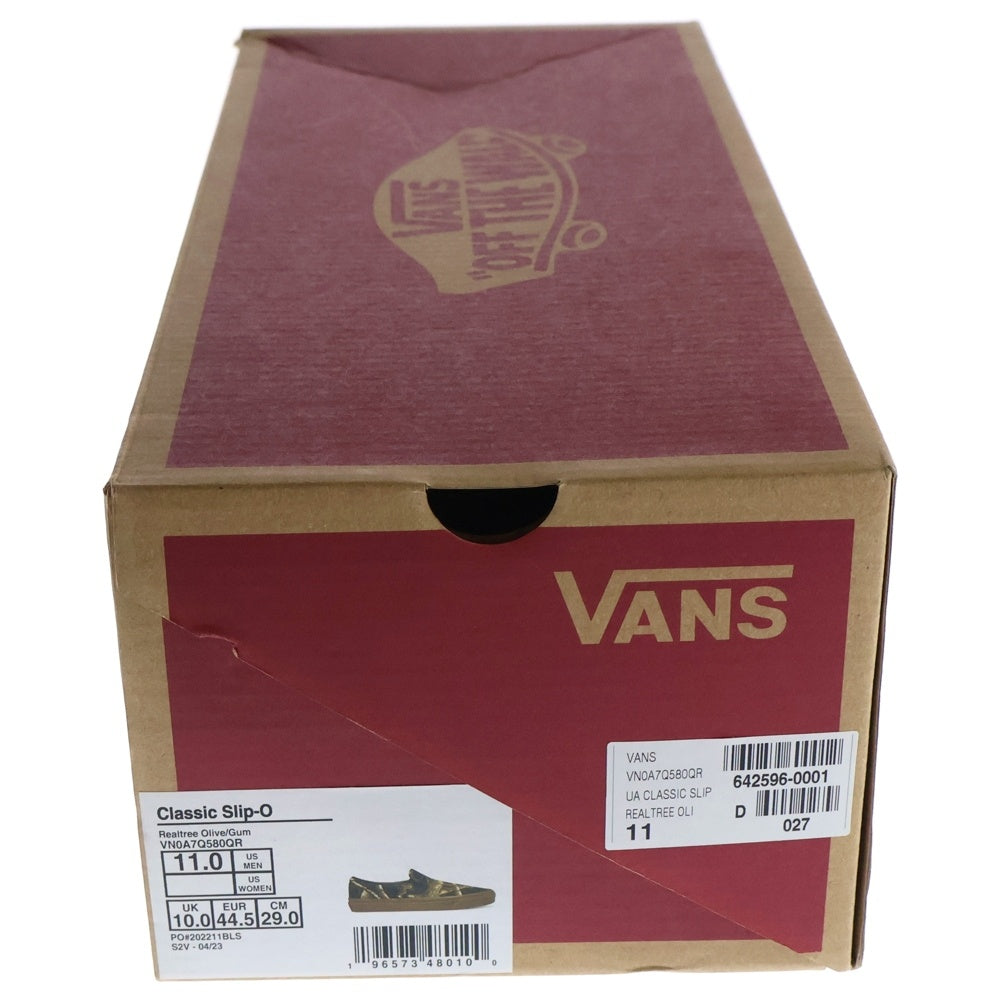 VANS(ヴァンズ) Classic Slip-on クラシックスリッポン VN0A7Q580QR ローカットスニーカー US11/29.0cm マルチ