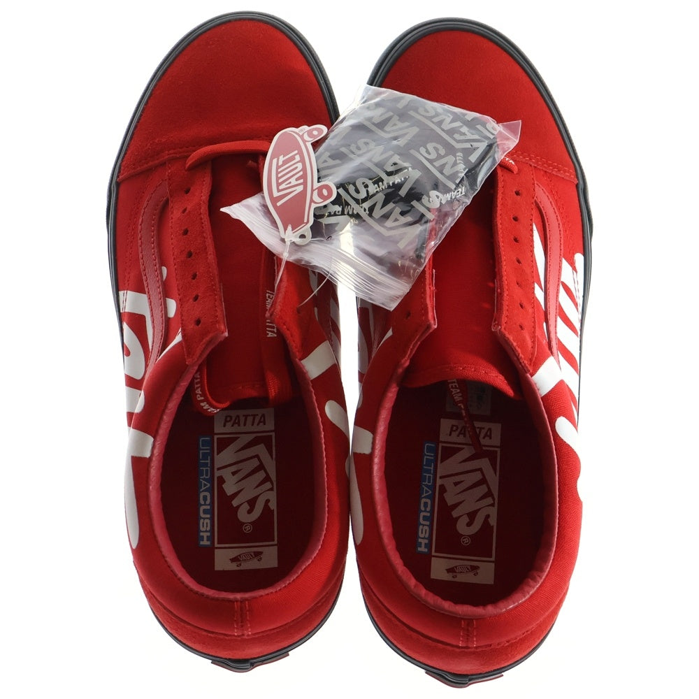 VANS(ヴァンズ) ×Patta Old Skool Vlt Lx パタ オールドスクール VN0A4BVF5X8 ローカットスニーカー US11/29.0cm レッド