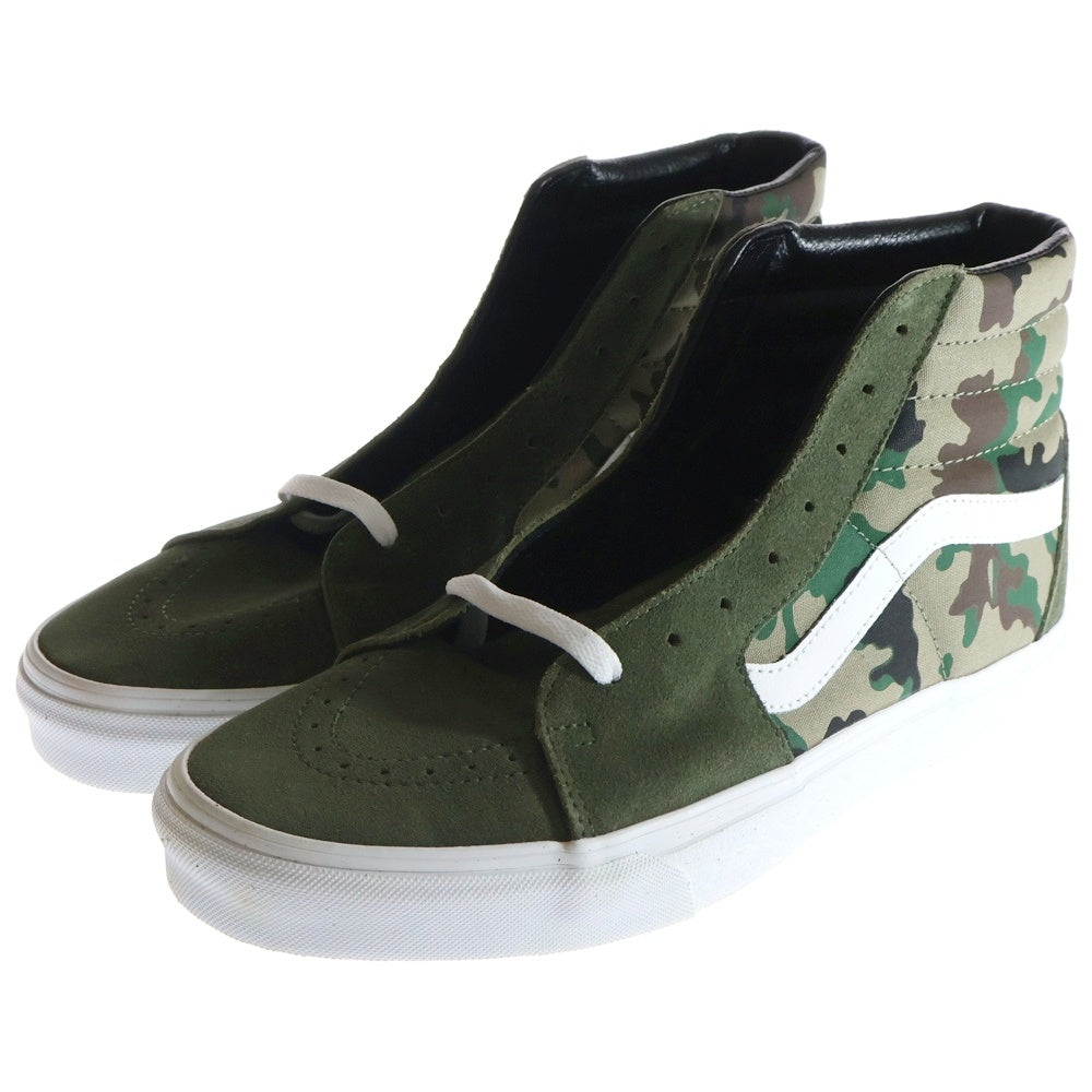 VANS(ヴァンズ) Sk8-Hi VN0005U9Y33 ハイカットスニーカー US11/29.0cm グリーン