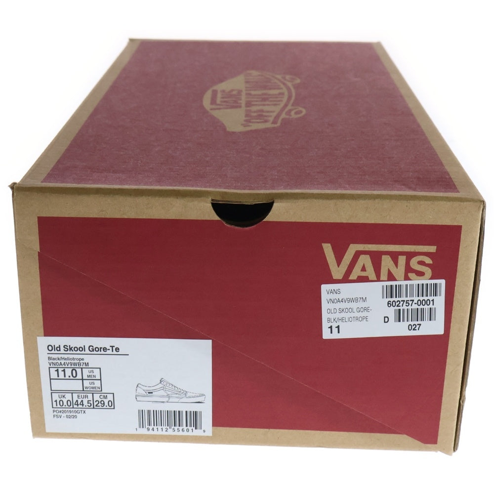VANS(ヴァンズ) Old Skool VN0A4V9WB7M オールドスクール ゴアテックス ローカットスニーカー US11/29.0cm パープル