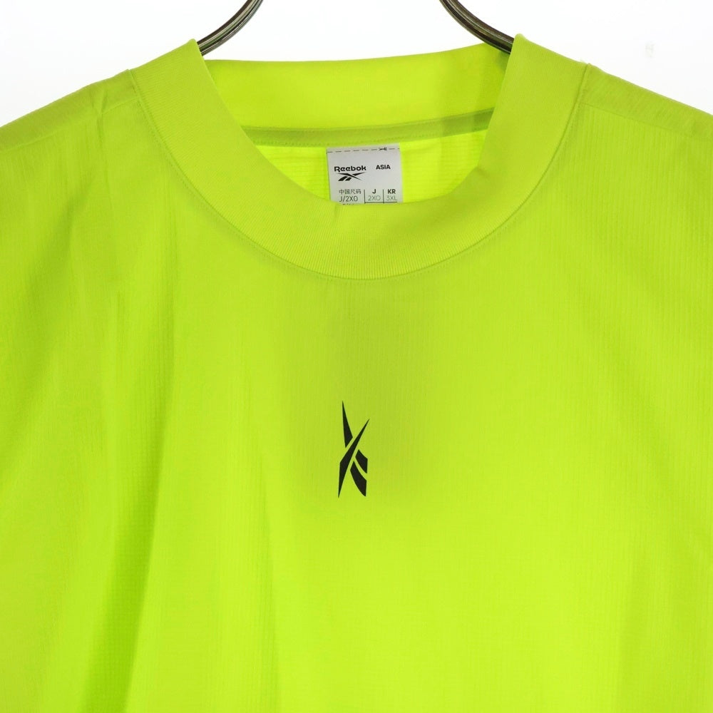 Reebok(リーボック) フロントプリント長袖Tシャツ GS9192 イエロー