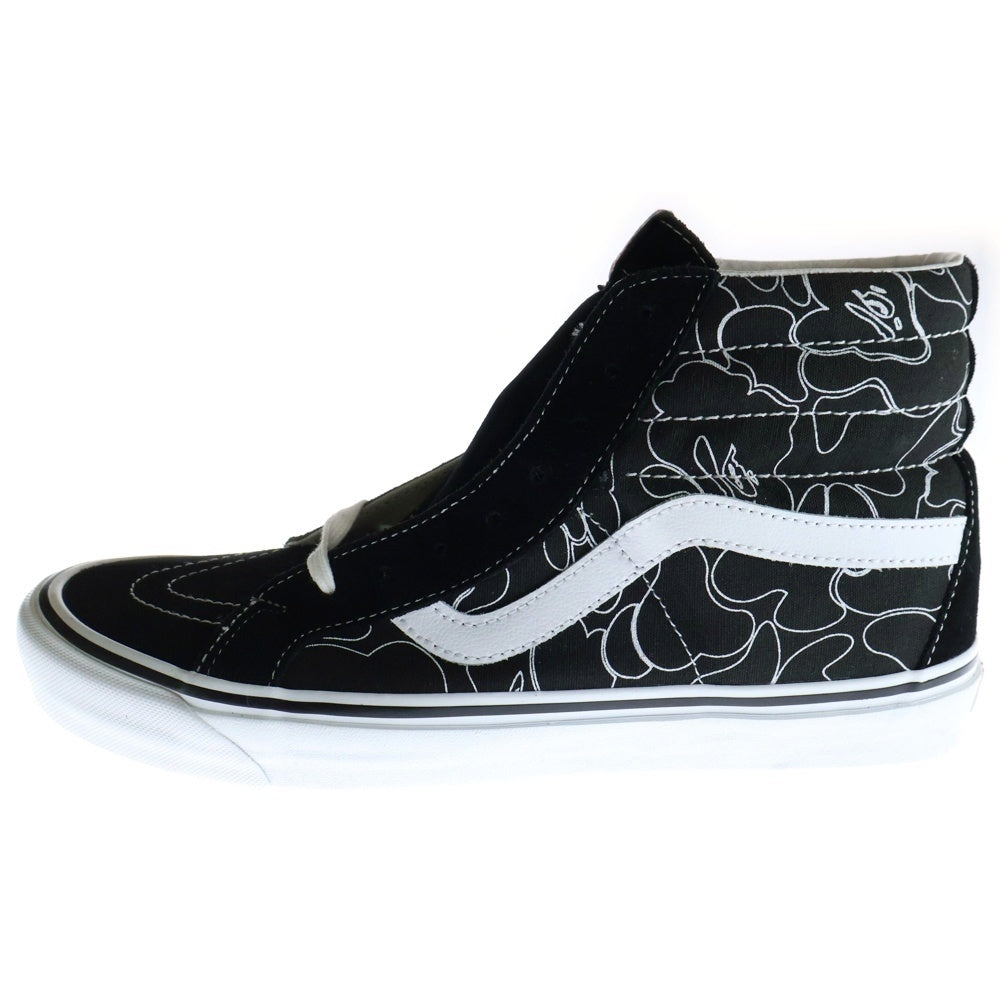 VANS(ヴァンズ) ×A BATHING APE Sk8-Hi VN0A38GF7BG ×アベイシングエイプ ハイカットスニーカー US11/29.0cm ブラック