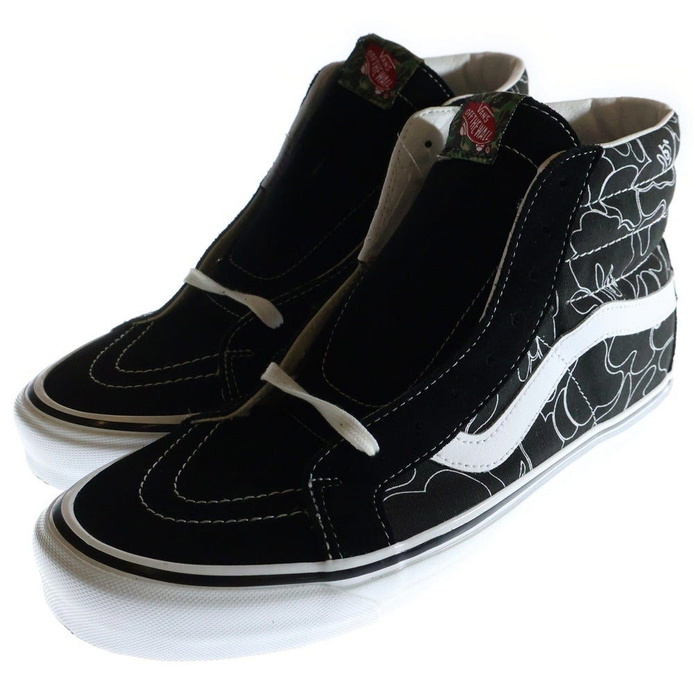 VANS(ヴァンズ) ×A BATHING APE Sk8-Hi VN0A38GF7BG ×アベイシングエイプ ハイカットスニーカー US11/29.0cm ブラック