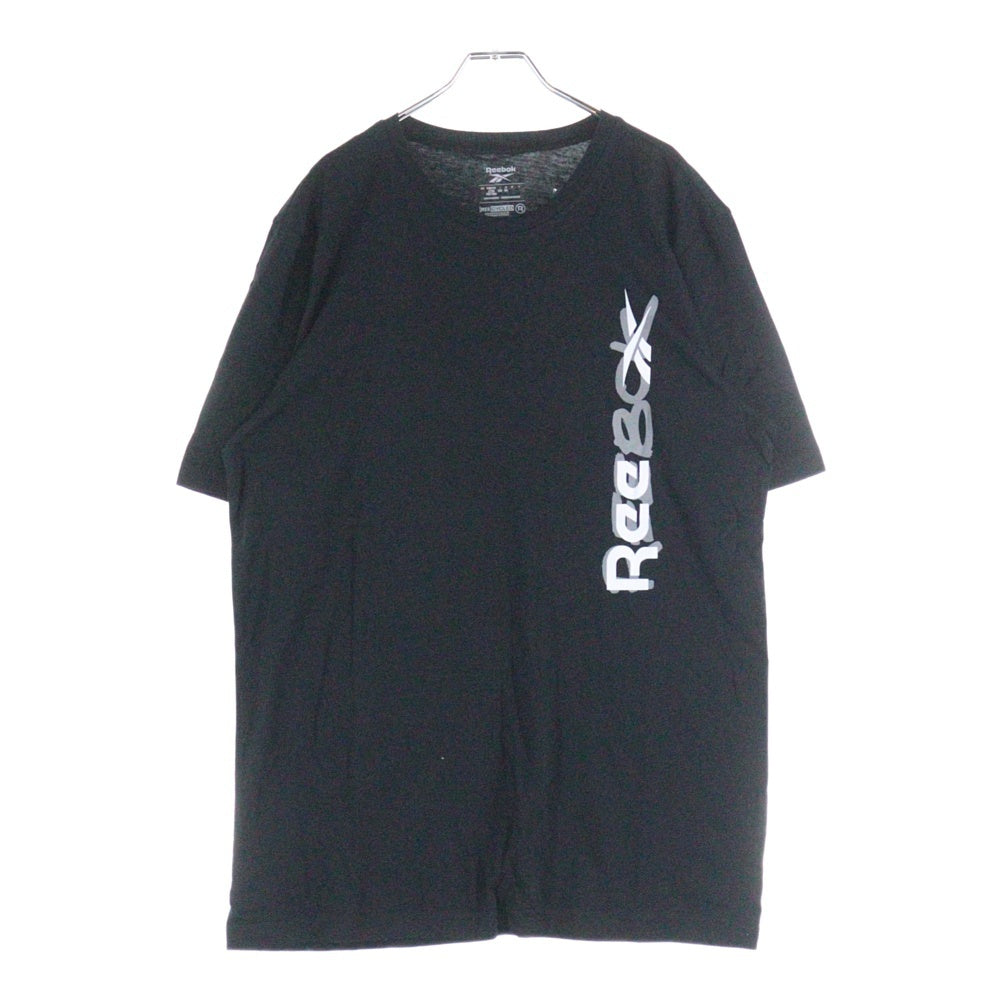 Reebok(リーボック) フロントプリント半袖Tシャツ GT5809 ブラック