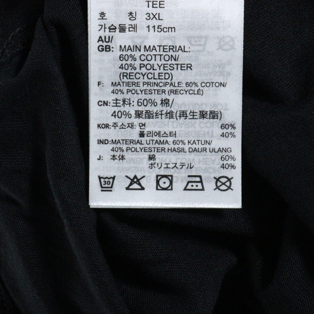 Reebok(リーボック) フロントプリント半袖Tシャツ GT5809 ブラック