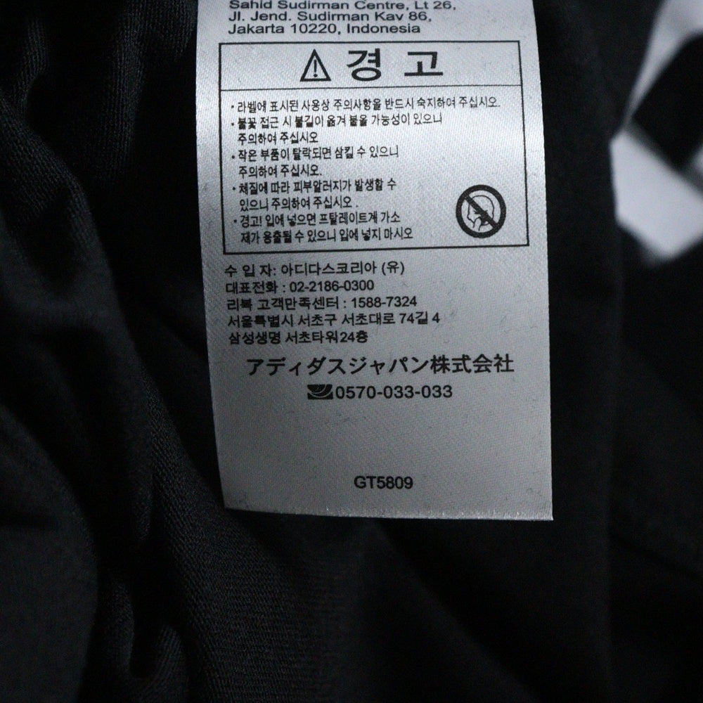Reebok(リーボック) フロントプリント半袖Tシャツ GT5809 ブラック