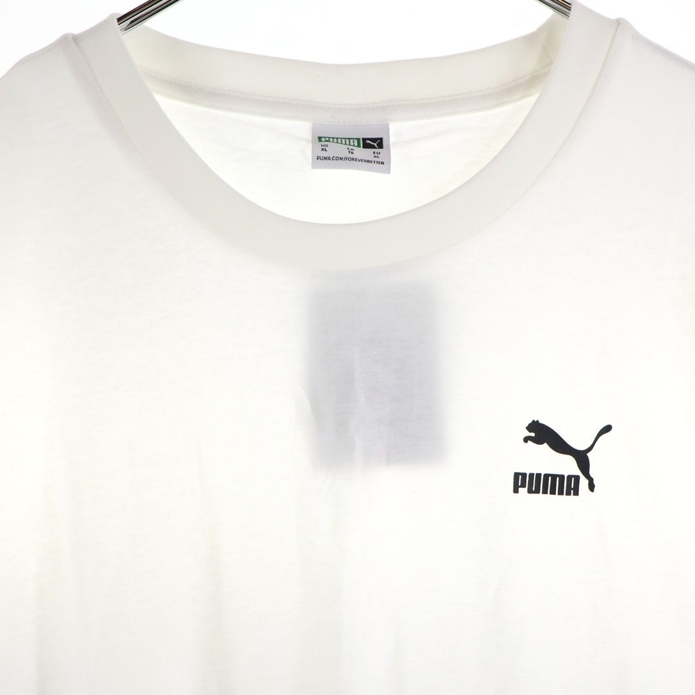 PUMA(プーマ) フロントプリント半袖Tシャツ 538070-02 ホワイト