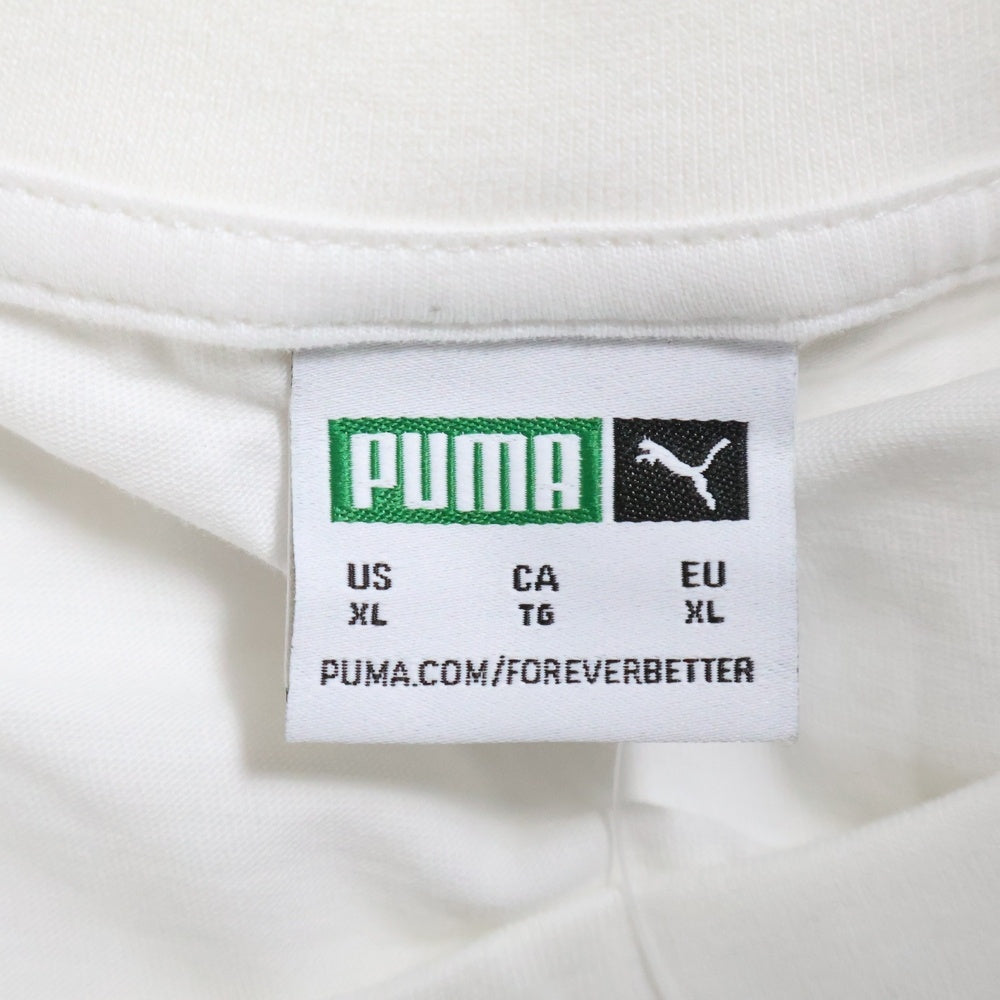 PUMA(プーマ) フロントプリント半袖Tシャツ 538070-02 ホワイト