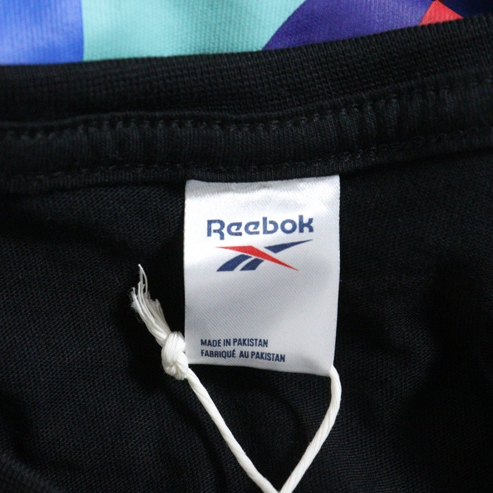 Reebok(リーボック) フロントプリント半袖Tシャツ HK2998 ブラック