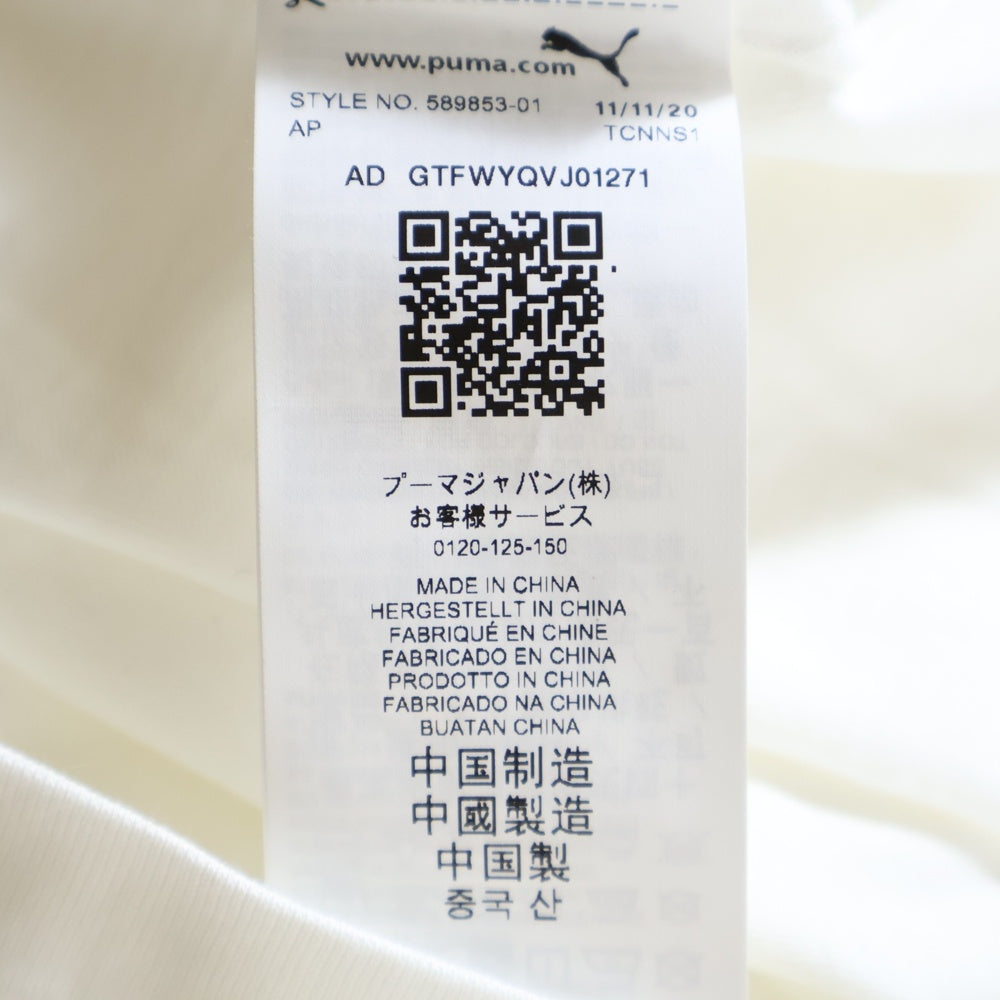 PUMA(プーマ) フロントプリント半袖Tシャツ 589853-01 ホワイト