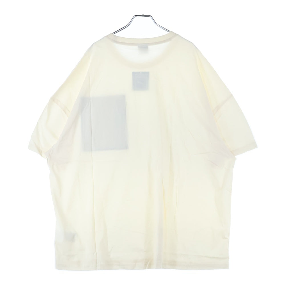 PUMA(プーマ) フロントロゴ半袖Tシャツ 538070-99 アイボリー