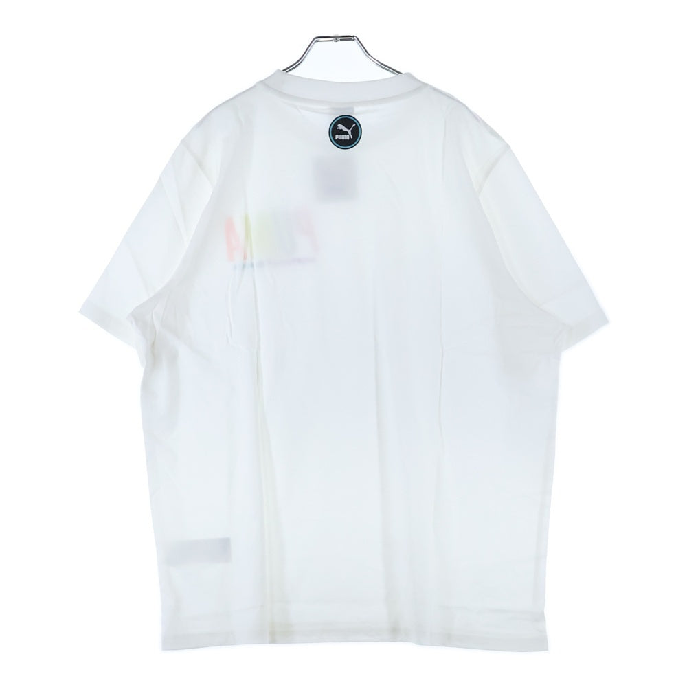 PUMA(プーマ) フロントプリント半袖Tシャツ 533623-02 ホワイト