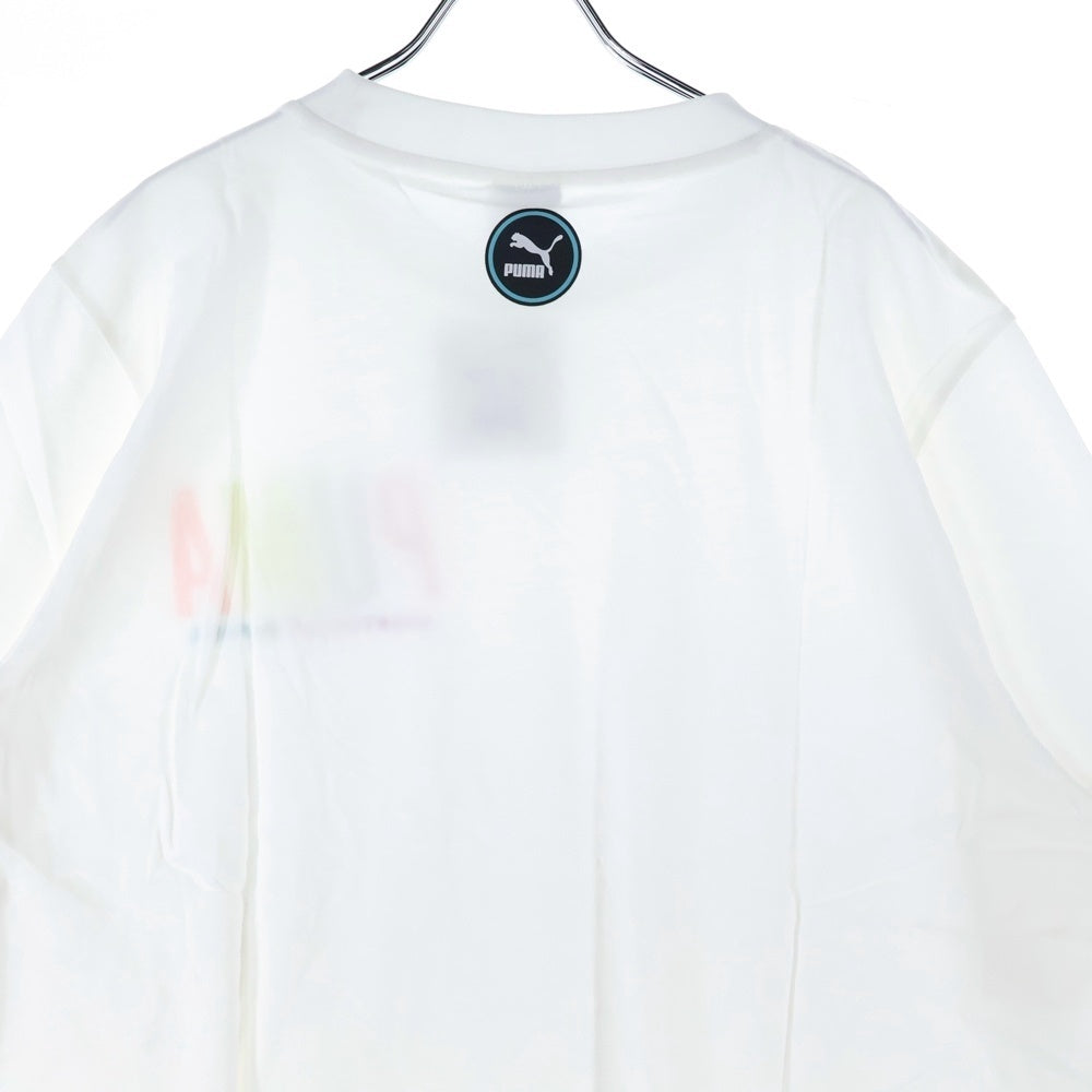 PUMA(プーマ) フロントプリント半袖Tシャツ 533623-02 ホワイト