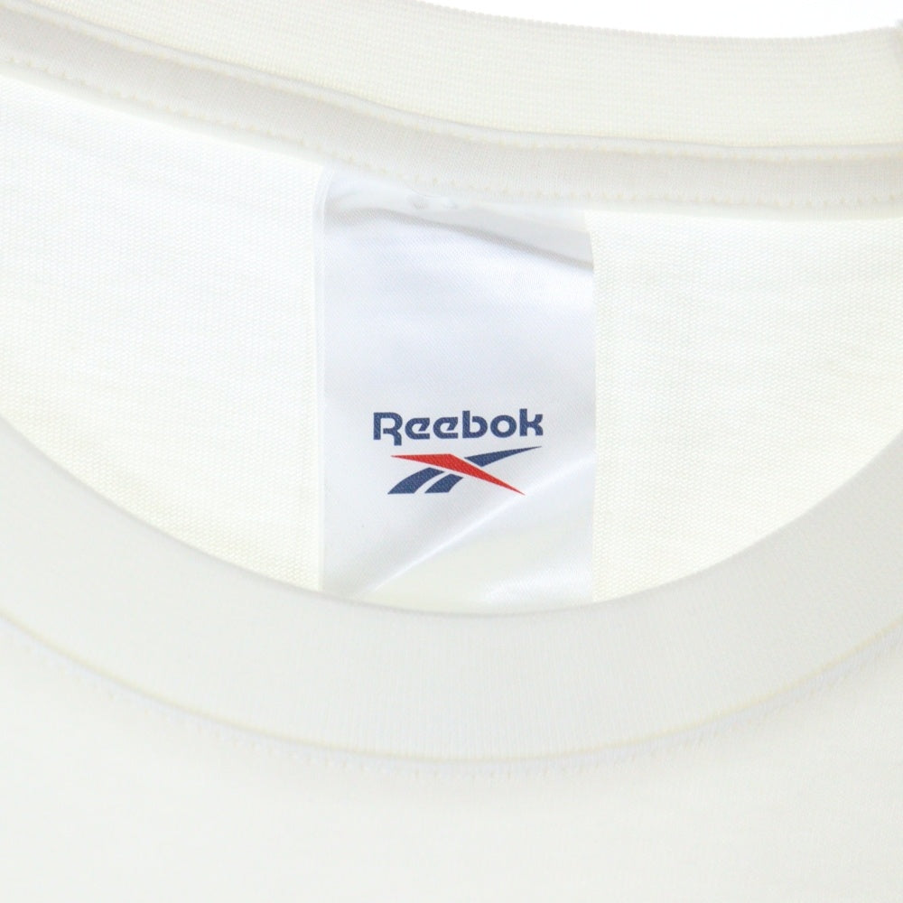 Reebok(リーボック) フロントプリント半袖Tシャツ H62571 ホワイト