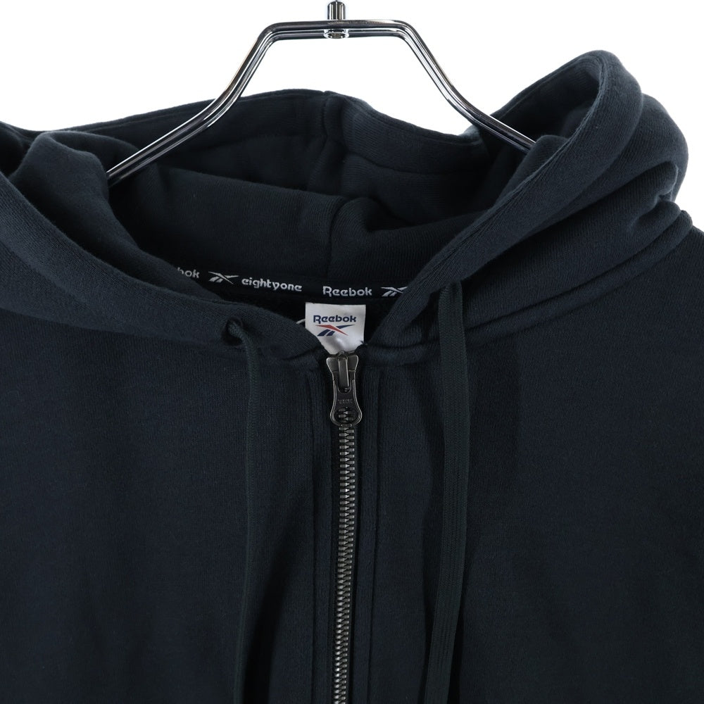 Reebok(リーボック) フロント刺繍ハーフジップ HF5403 ブラック