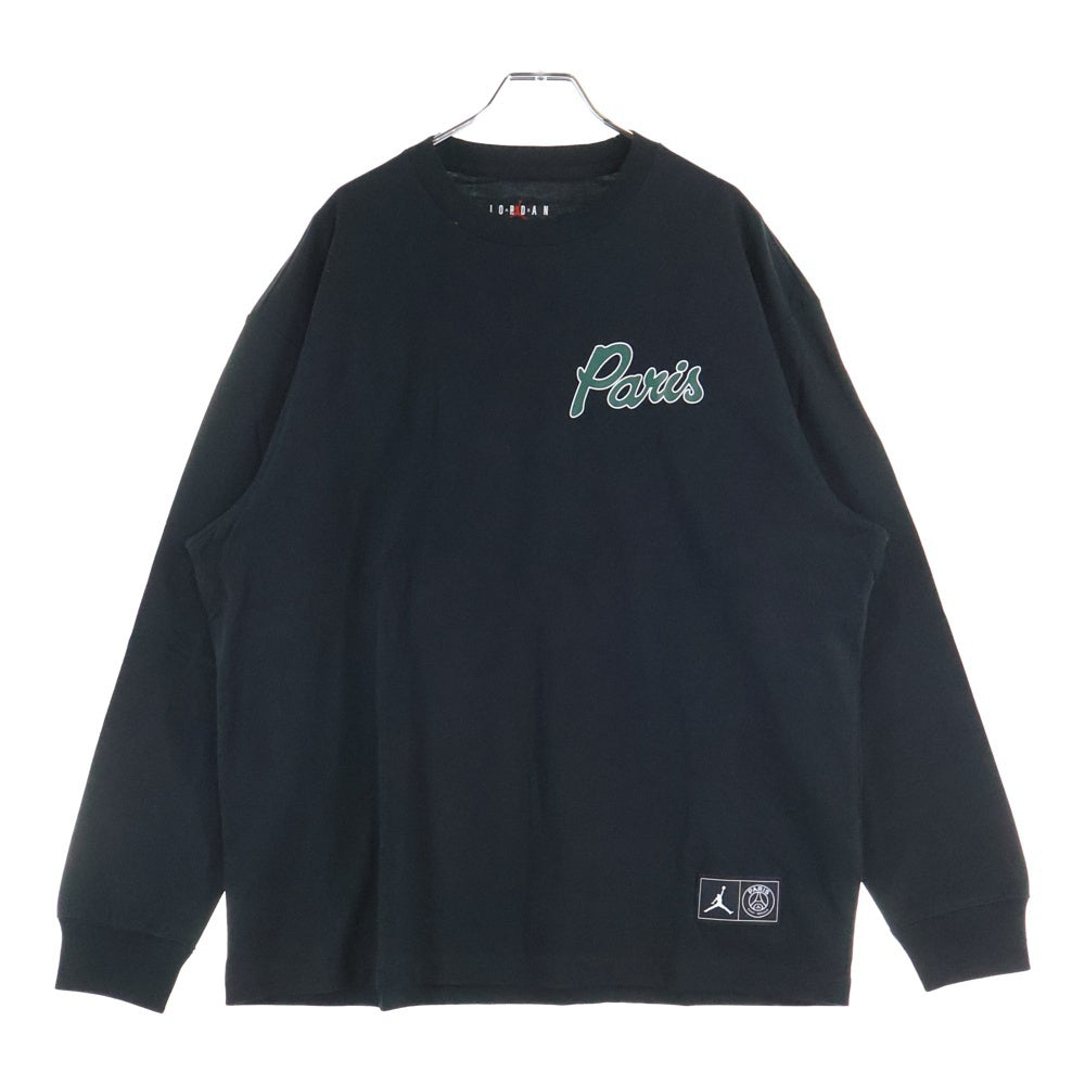 NIKE(ナイキ) フロントプリント長袖Tシャツ DB6513-010 ブラック