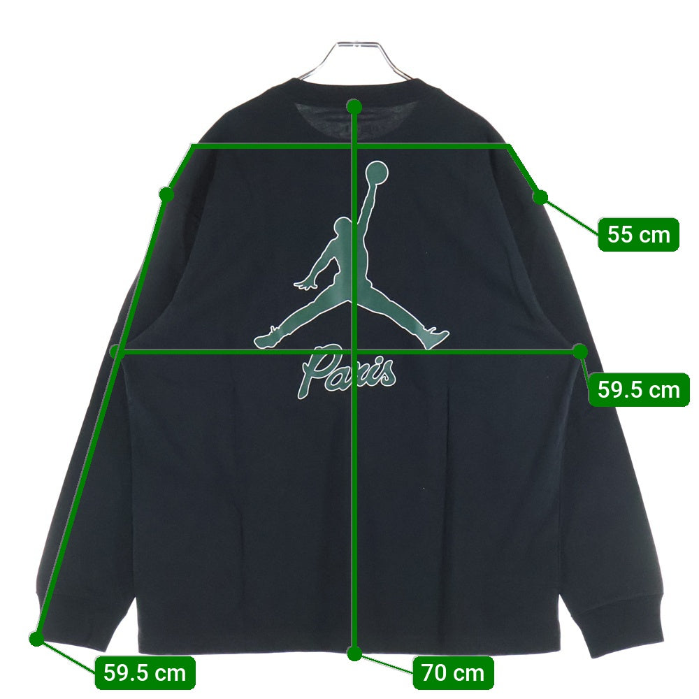 NIKE(ナイキ) フロントプリント長袖Tシャツ DB6513-010 ブラック