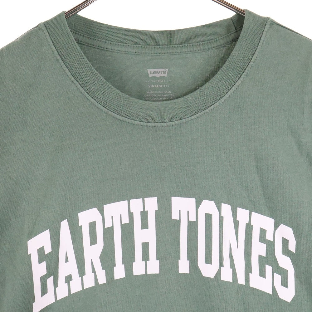 Levi's(リーバイス) フロントプリント半袖Tシャツ 87373-0106 グリーン